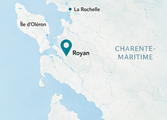 Carte de zone d’intervention DBSM autour de Royan, Oléron et La Rochelle Carte de zone d’intervention DBSM autour de Royan, Oléron et La Rochelle